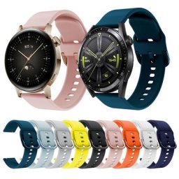 Bracelet Sport en Silicone pour HUAWEI Watch GT Runner GT3 42mm 46mm pour Honor Watch GS 3 Magic2