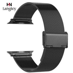 Bracelet milanais pour Apple Watch 38mm 42mm en acier inoxydable pour iwatch 1 2 3 4 5 6 SE 40MM