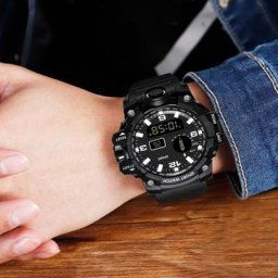 Montre numérique de sport Portable affichage précis de la semaine et de la Date chronomètre LED