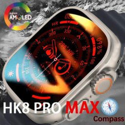 Montre connectée HK8 Pro MAX Ultra Amoled série 8 49mm 2.12 pouces taux de rafraîchissement