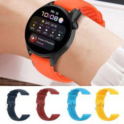 Bracelet en Silicone pour enfants compatible avec samsung Galaxy 22mm Huami Amazfit adapté smart