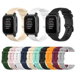 Bracelet en Silicone à dégagement rapide 20mm pour Garmin venus Sq vivomove3 Forerunner 245 645