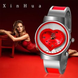 XINHUA-Montre-bracelet à quartz en acier inoxydable pour femme bracelet fin marque de luxe mode