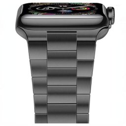 Bracelet en métal ultra-fin pour Apple watch en acier inoxydable 44mm 40mm série 7 654 SE pour