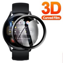 Protecteur d'écran 3D Film de protection en fiber de verre souple à couverture complète pour Huawei