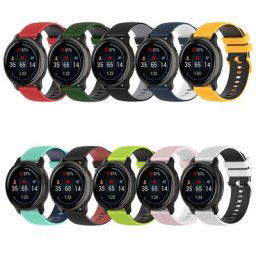 Bracelet élastique réglable en Silicone pour Garmin Vivoactive3 Music 20mm 22mm 44mm venus