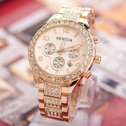 Yorwomen-Montre à quartz en acier inoxydable pour femme montres exquises montre décontractée
