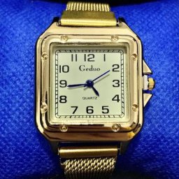 LY GEDUO – montre-bracelet en métal rétro pour hommes haute qualité précise Simple d'utilisation