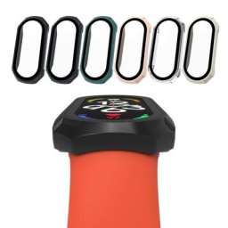 Film en verre trempé 2 en 1 + pour étui protecteur d'écran couverture complète cadre PC pour