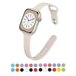 Bracelet en silicone pour Apple Watch Band dehors Slim Band Correa iWatch Series 8 Ultra SE 7 6 5