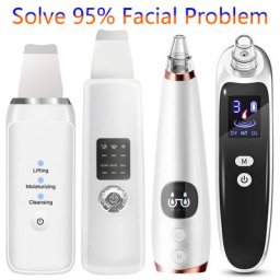 Pelle déformable pour les taches du visage épurateur de peau à ultrasons dissolvant d'acné de