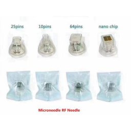 Microneedle consommable de poulet RF illac Tattoo Beauty fractionné RF Gold Cartridge 10 broches