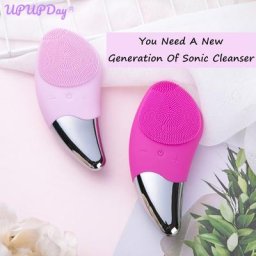 Brosse électrique de nettoyage du visage aste pour hommes et femmes masseur sonique pour les yeux