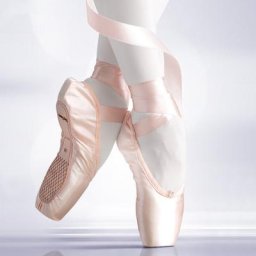 Chaussures de ballerine professionnelles avec rubans pour filles chaussures à pointe de ballet en