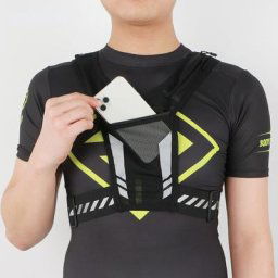 Sac à dos réfléchissant universel léger pour hommes et femmes gilet de course de Sport cartes de