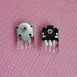 Roue de souris codeur blanc 9mm 24 millions de temps de vie 203A 2 pièces