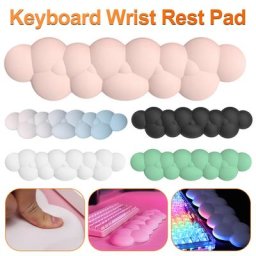 Support de poignet antidérapant pour clavier tapis de souris support de poignet en PU protection