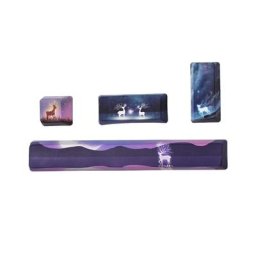 Capuchons de touches en PBT 4 pièces profil OEM pour interrupteur MX 6.25U