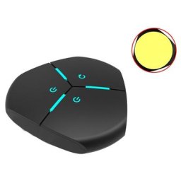 Bloc adhésif astronomique pour ordinateur de bureau externe bouton d'alimentation PC