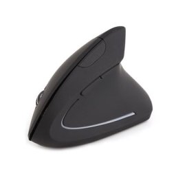 Souris verticale ergonomique sans fil noire 2.4G USB pour ordinateur portable PC de bureau C26