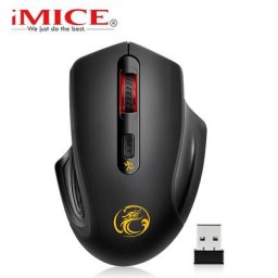 Souris optique sans fil pour ordinateur portable accessoire ergonomique et silencieux avec