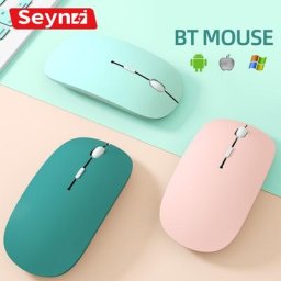 Saynli – souris Bluetooth sans fil silencieuse pour Macbook Ipad Samsung PC ordinateur portable