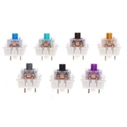 Outemu-Commutateurs Mx pour clavier mécanique 3 broches noir bleu marron lot de 10 pièces