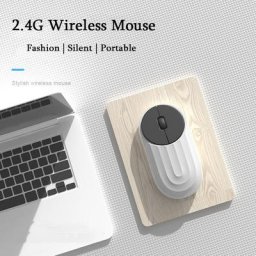 Souris optique de jeu sans fil 2.4 mesurz USB ergonomique silencieuse pour PC portable