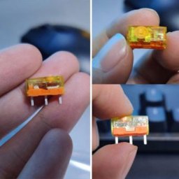 Micro-interrupteur de souris en alliage d'or anti-poussière 30M 60M 80M clics pour Contact à vie