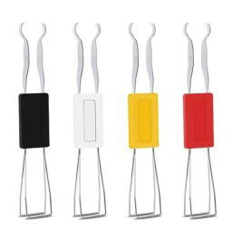 Extracteur de capuchon de clé en acier Q1JF extracteur de bouton pour interrupteur cherry Kailh MX