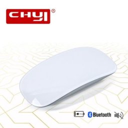 CHYI-Souris Laser Tactile Sans Fil Bluetooth 5.0 Rechargeable Magique Mince Silays euse pour