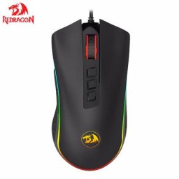 Redragon – souris optique de jeu COBRA M711 Chroma 16.8 DPI 9 boutons rétroéclairée 10000