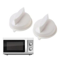 Interrupteur de commande en plastique pour four à micro-ondes 2 pièces minuterie à bouton rotatif