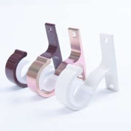 Support de rideau de fenêtre en alliage nouveauté pour bricolage décor d'étagère T1