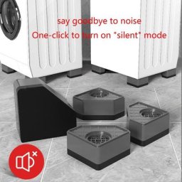 Coussinets Anti-Vibration pour Machine à laver 4 pièces pour la maison protection silencieuse et
