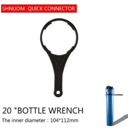 Clé RO pour filtre à eau/cartouche 20 "" outil de démontage de bouteille clé d'aquarium raccord de
