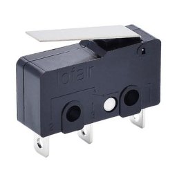 Micro interrupteur 3 broches NO/NC Mini interrupteur de fin de course 5A 250VAC M102-011 levier