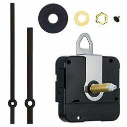Mécanisme de mouvement d'horloge murale à quartz arbre long kit d'outils de réparation de