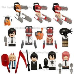 Décennie s de construction de tronçonneuse pour hommes KT1067 WM6159 Mini figurines d'action