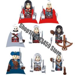 Assassin's Creed Games-Mini figurines de dessin animé pour enfants blocs de construction de