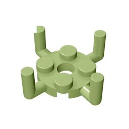 MOC Brick Parts for Kids Puzzle Toy 98284 Plate Round 2x2 Compatible importer nights