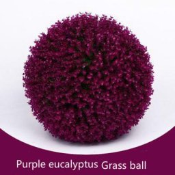 Grandes Plantes Artificielles en Plastique Boule de Milan Eucalyptus ixde Mariage Maison