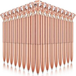 Stylos à bille diamantés en métal cristal 100 pièces pour fête préChristophe mariage bureau