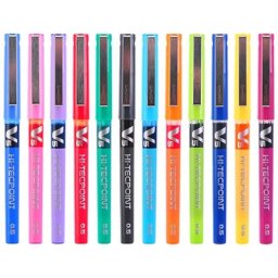 Japon Staacquering PIuno BX-V5 0.5mm stylo droit grande capacité document encre stylo à bille