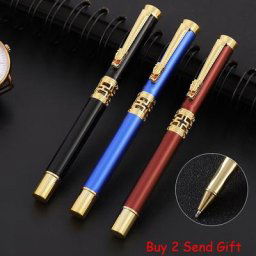 Stylo à bille Dragon cristal diamant métal pour hommes cadeau d'anniversaire meilleure qualité
