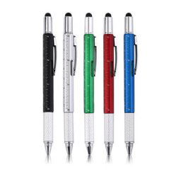 Stylet à écran tactile multifonctionnel stylo à bille stylo à bille de taille portable stylo à