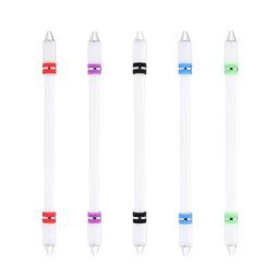 Stylo rotatif à LED K1AA stylo à revêtement antidérapant pour étudiants soulagement de la pression