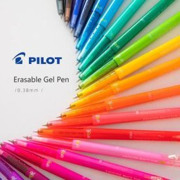 Stylo Gel Coloré Effaçable Japon PIuno Frixion LFBS-18UF 0.38mm en Forme de Balle Penpoint 20