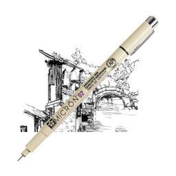 Sakura – stylo marqueur professionnel Pigma pour dessin croquis brosse à encre de couleur noire
