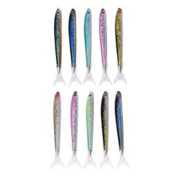 G5AA-Interrupteur stylo poisson avec capuchon stylo à bille de poche stylo d'écriture à encre